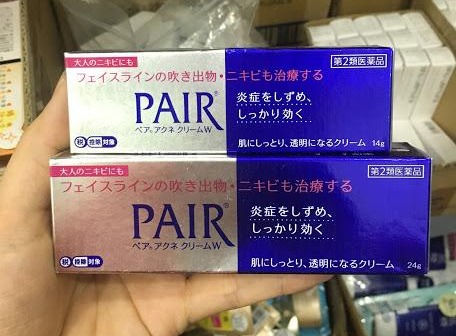 Kem trị mụn Pair Acne W Cream