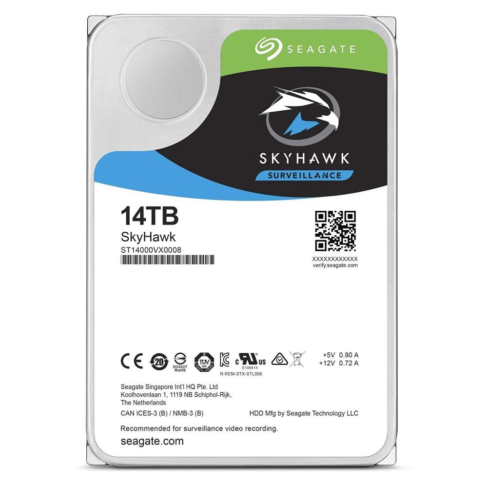Ổ cứng HDD Seagate 14TB SkyHawk Sata ST14000VX0008