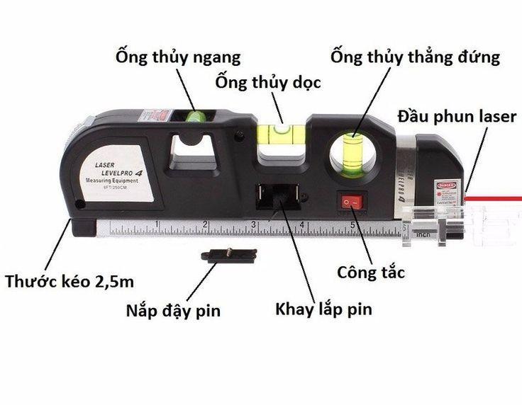 Thước ni vô laser level PRO3