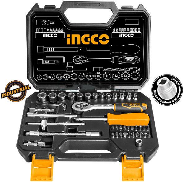 BỘ 45 ĐẦU TUÝP INGCO HKTS14451