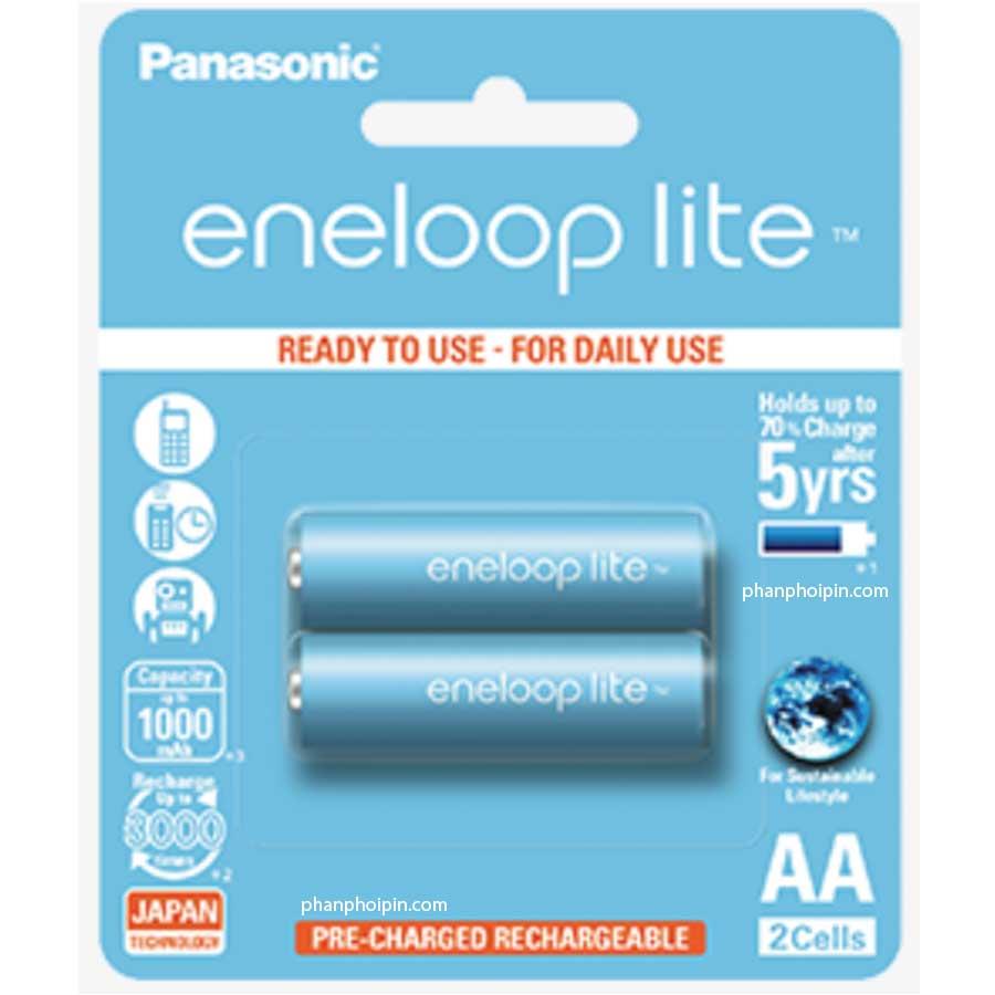 Pin sạc Panasonic Eneloop lite (2v AA) BK-3LCCE/2BV