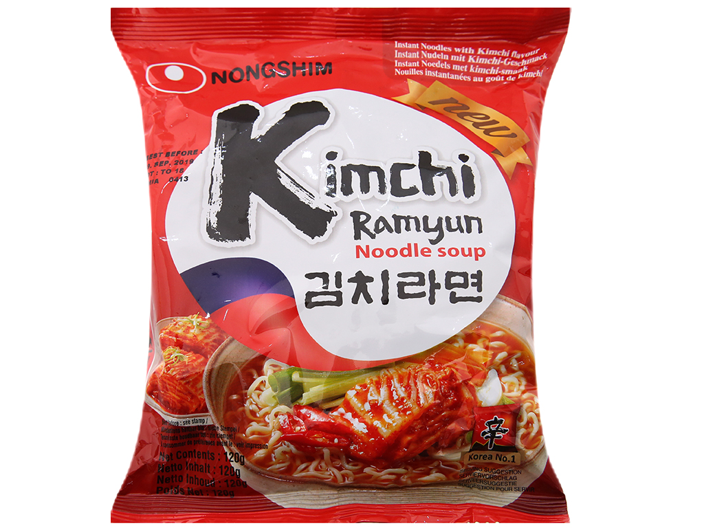 Mì Kim Chi Nongshim 120g