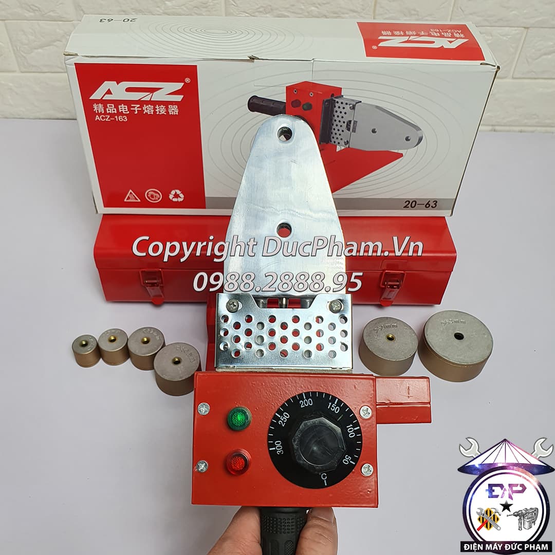 MÁY HÀN ỐNG NHỰA ACZ 163