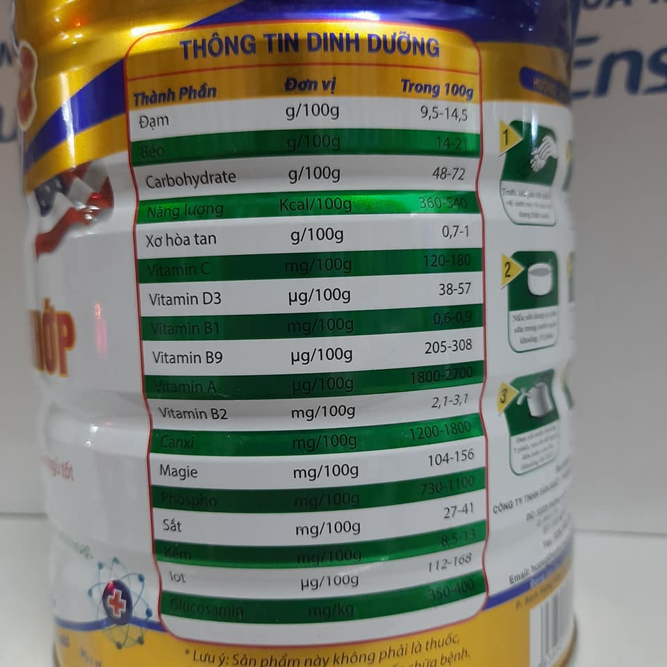 Sữa Epotsure gold 900g