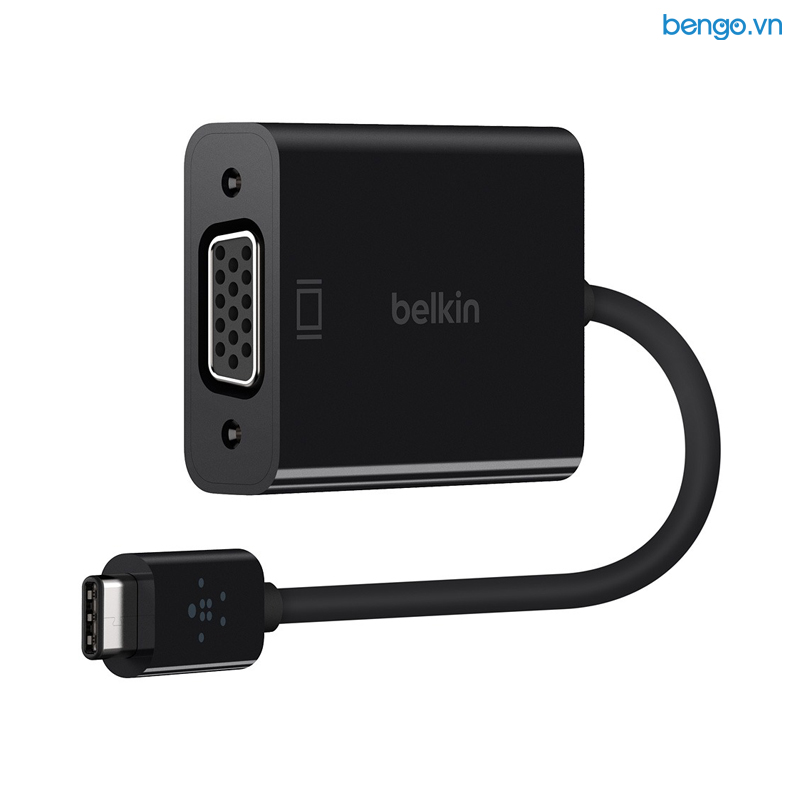 CÁP CHUYỂN ĐỔI USB TYPE-C SANG VGA BELKIN F2CU037BTBLK
