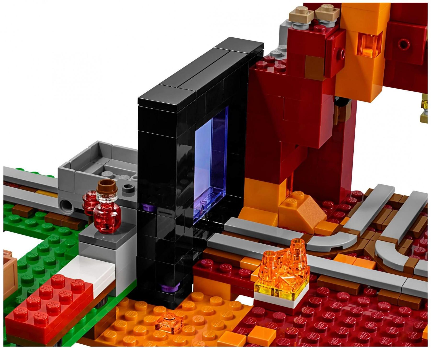 Đồ chơi lắp ráp Lego Minecraft 21143 - Cánh Cổng Địa Ngục
