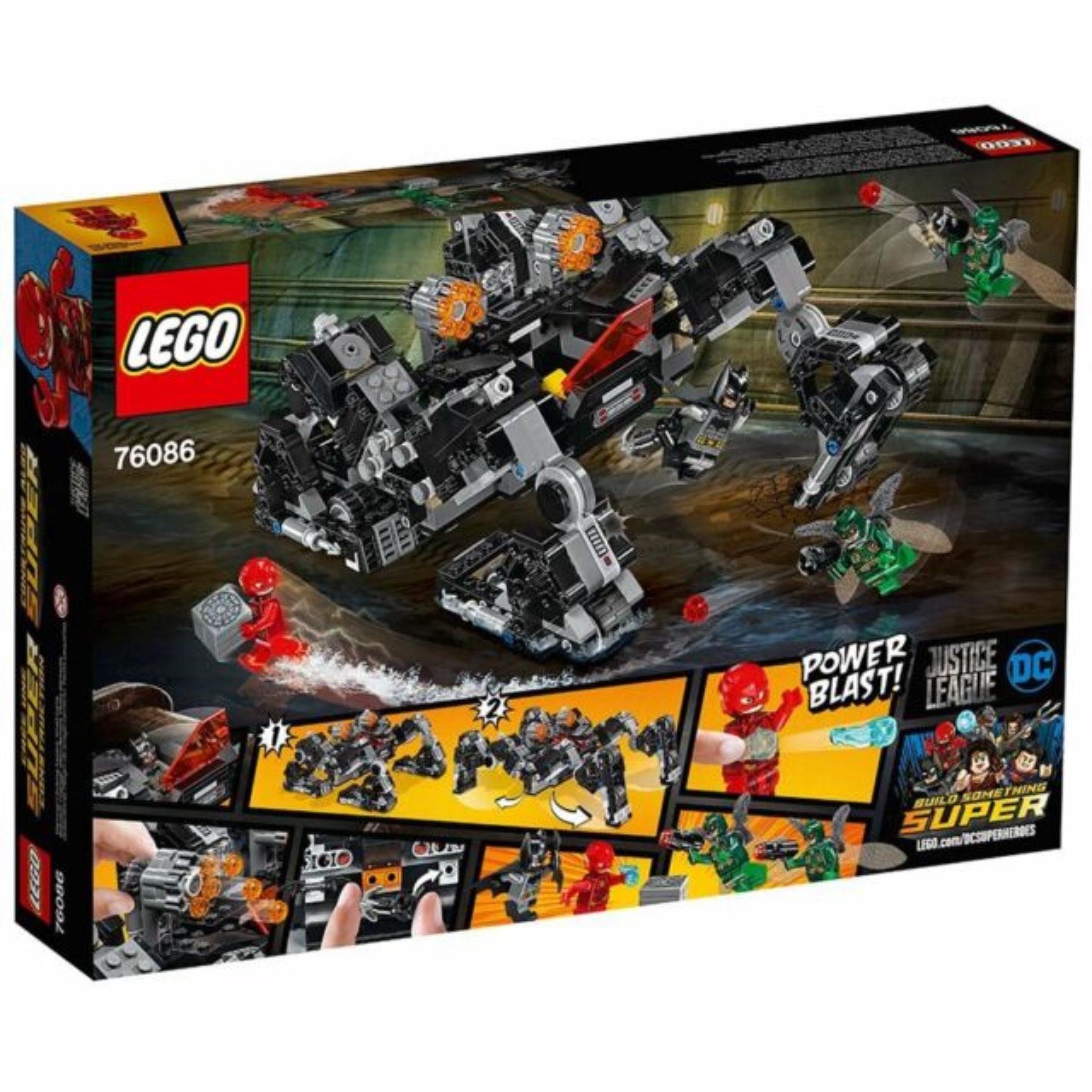Đồ chơi tấn công đường hầm Knightcrawler Lego Superheroes 76086 (622 chi tiết)
