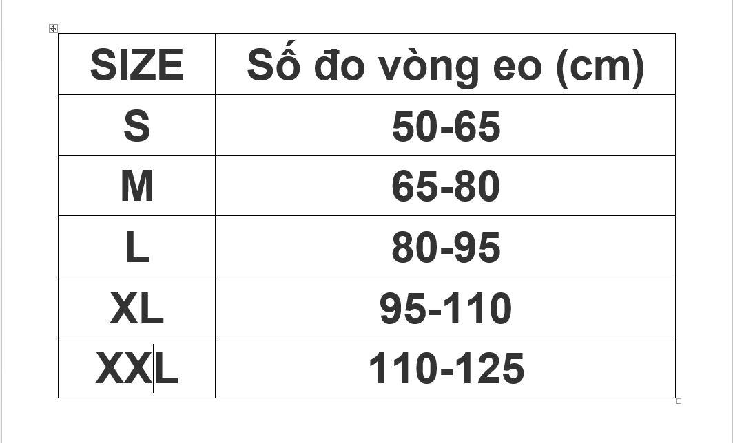 Đai thắt lưng ORBE H2