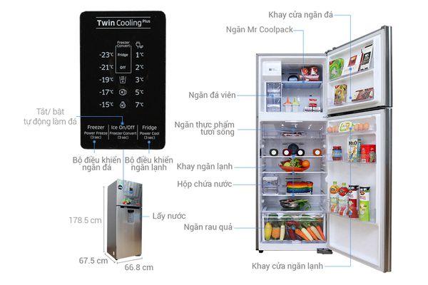 Tủ lạnh Samsung RT38K5982SL/SV 382L