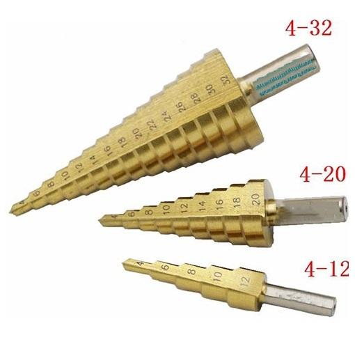 BỘ 3 MŨI KHOAN CHÓP NÓN TOTAL TACSD2031