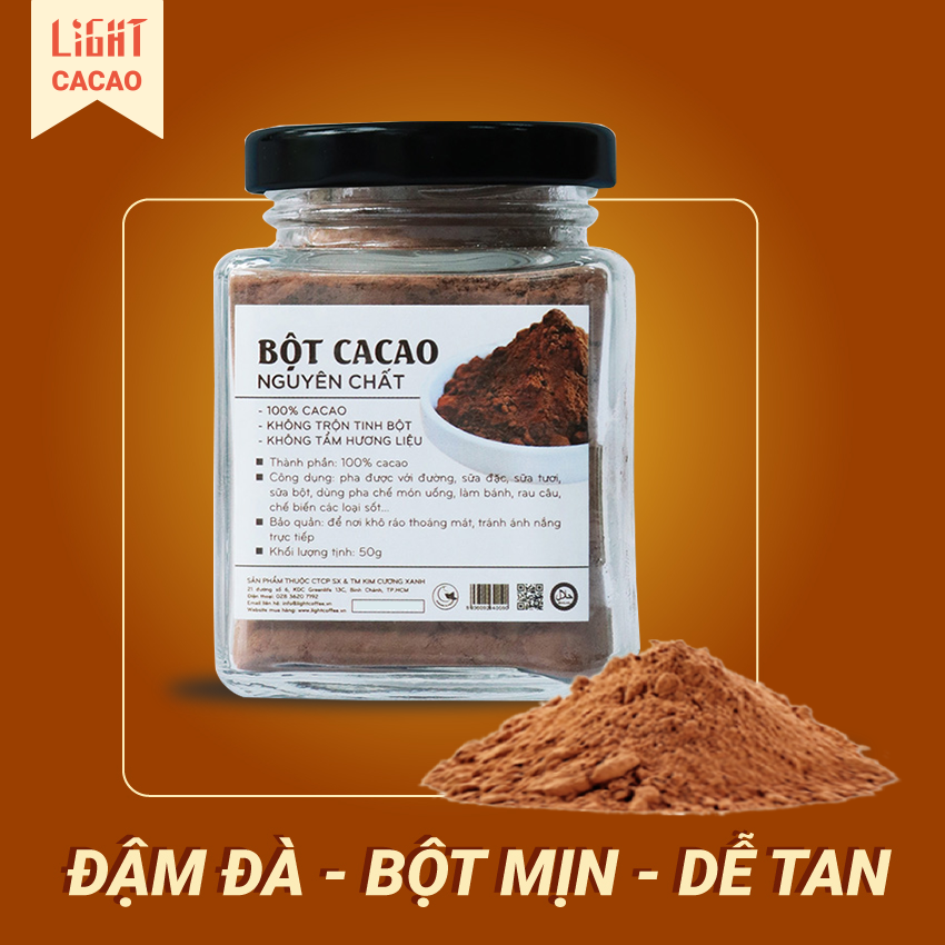 Bột ca cao Light 50g