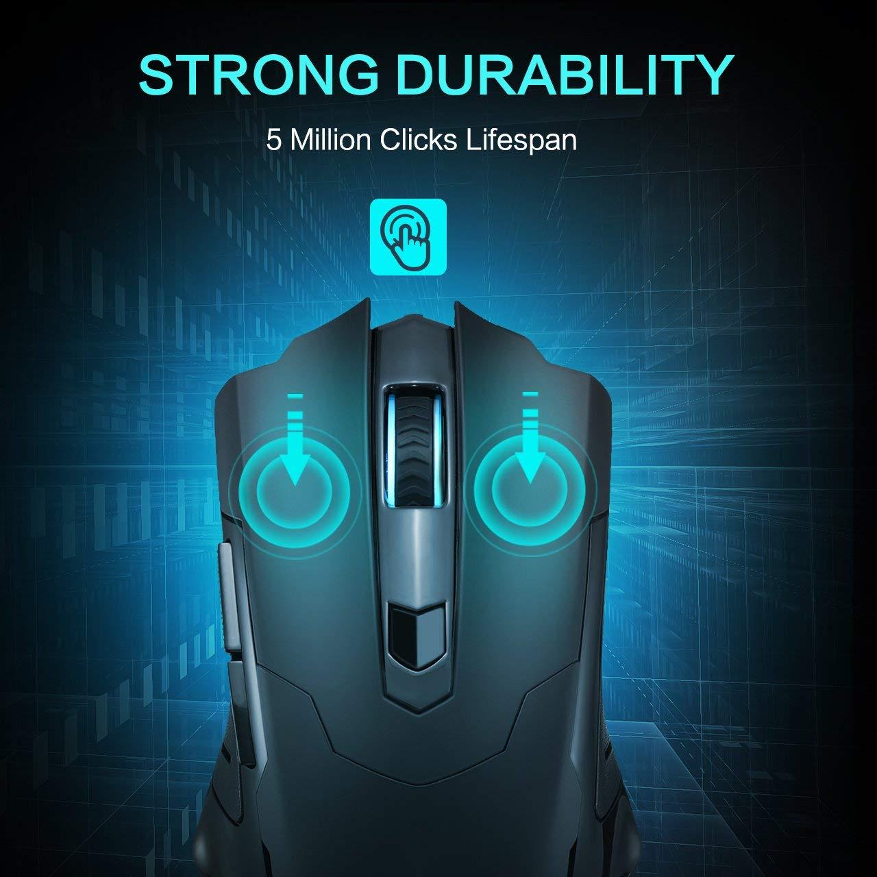 Chuột máy tính - Mouse PICTEK T9 - 6 nút