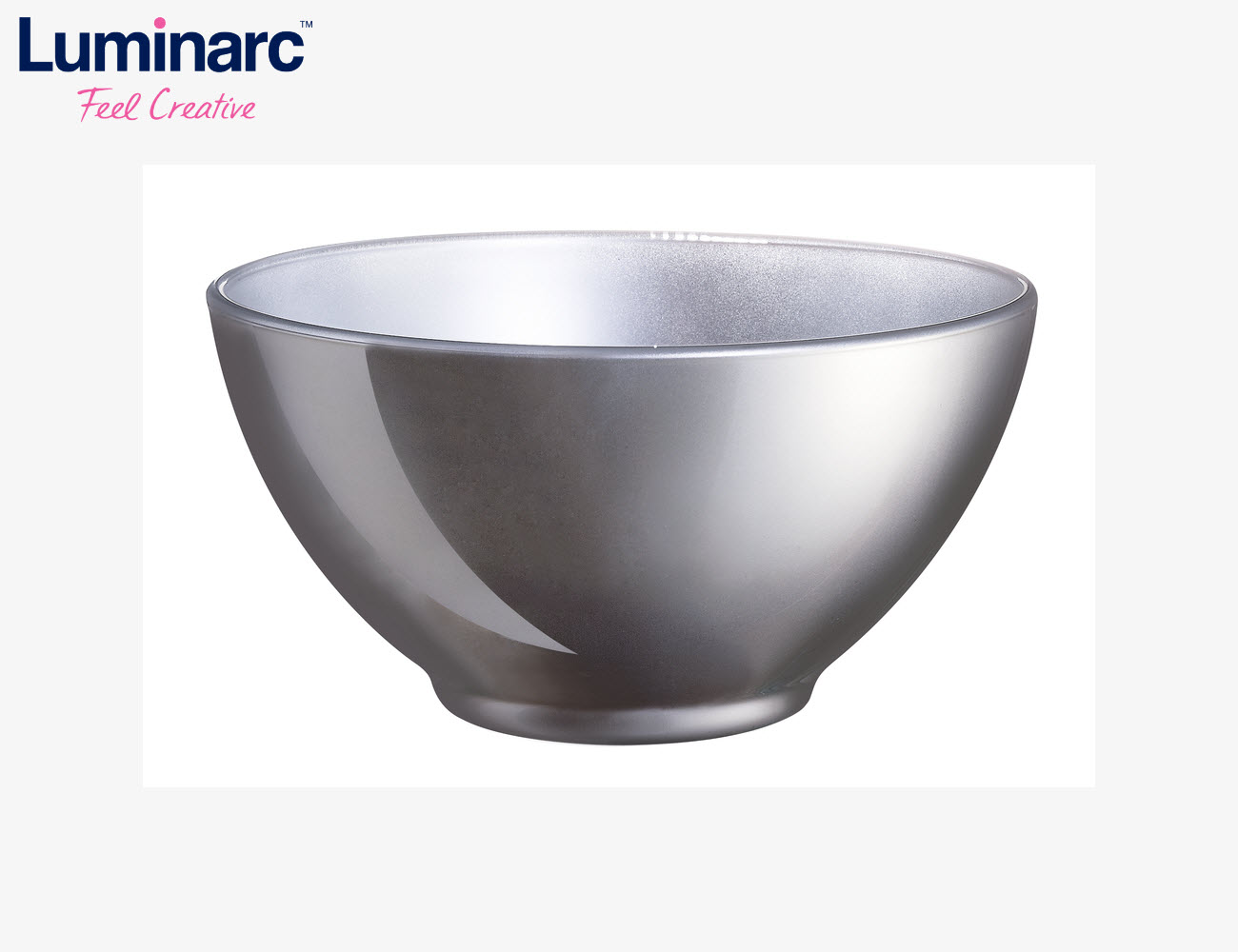 Bát thủy tinh Luminarc Flashy Breakfast Mokamia J1126 - 500ml