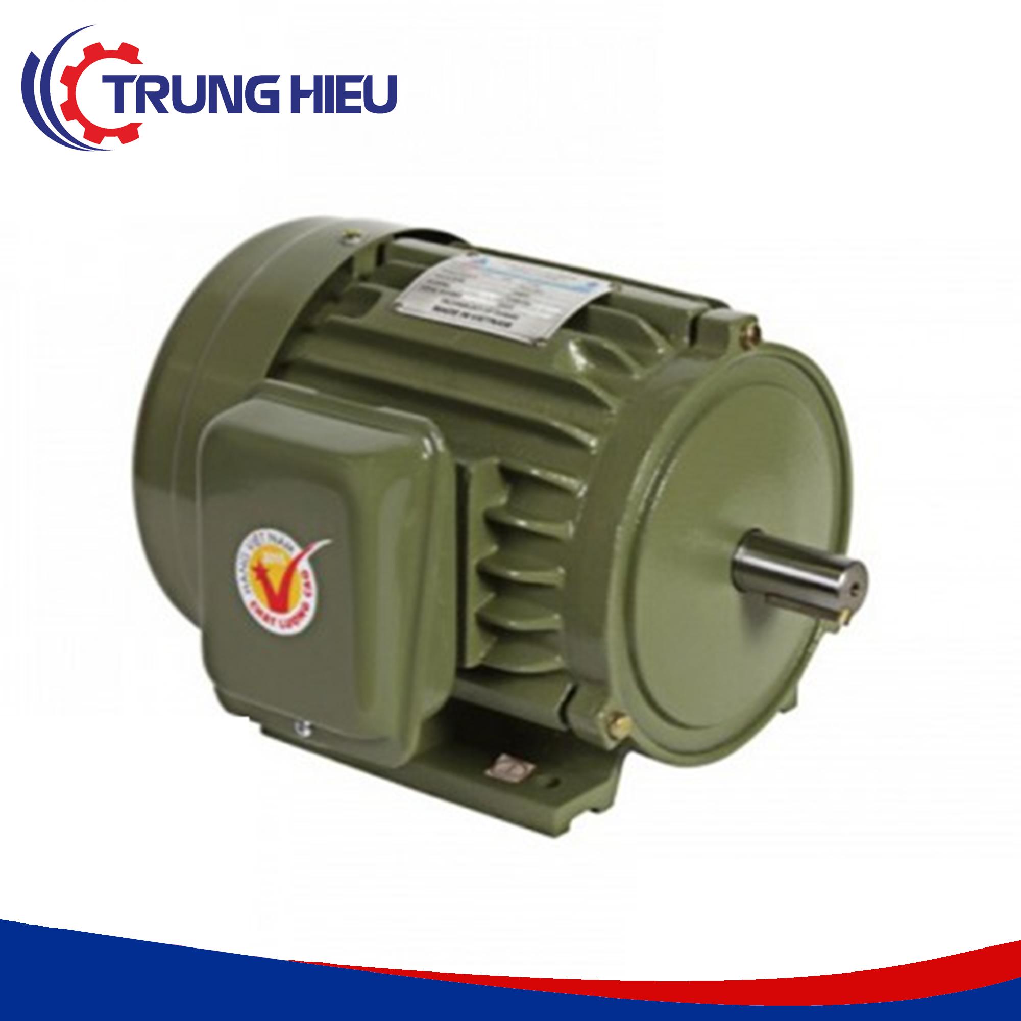 Motor vỏ gang chân đế Hồng ký HKM132