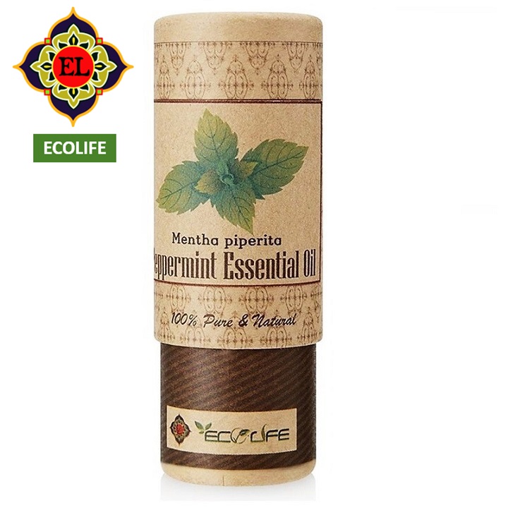 Tinh dầu nguyên chất bạc hà Ecolife 10ml