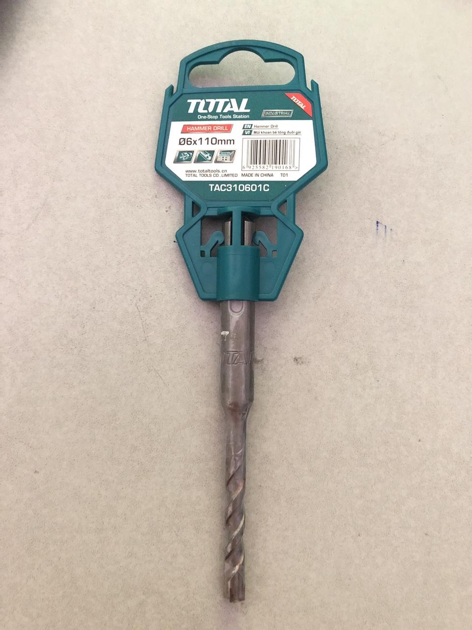 MŨI KHOAN BÊ TÔNG BỐN CẠNH TOTAL TAC310601C