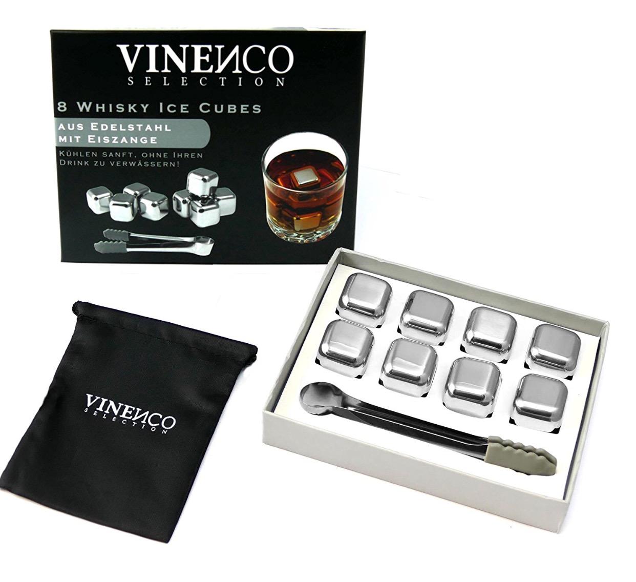 Bộ viên đá lạnh Inox không tan Vinenco