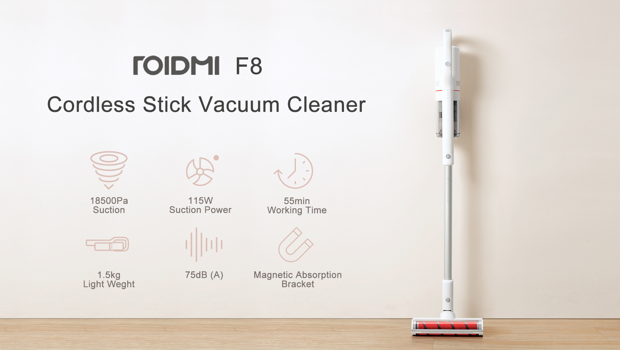 MÁY HÚT BỤI XIAOMI ROIDMI F8