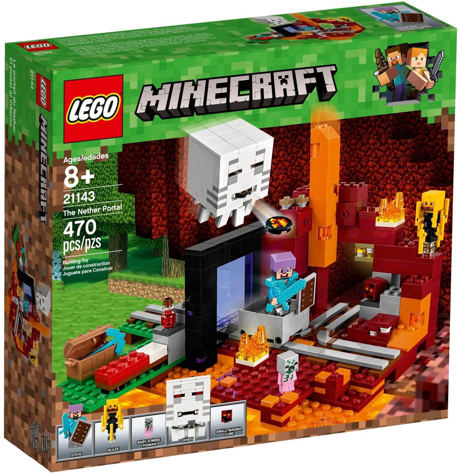 Đồ chơi lắp ráp Lego Minecraft 21143 - Cánh Cổng Địa Ngục