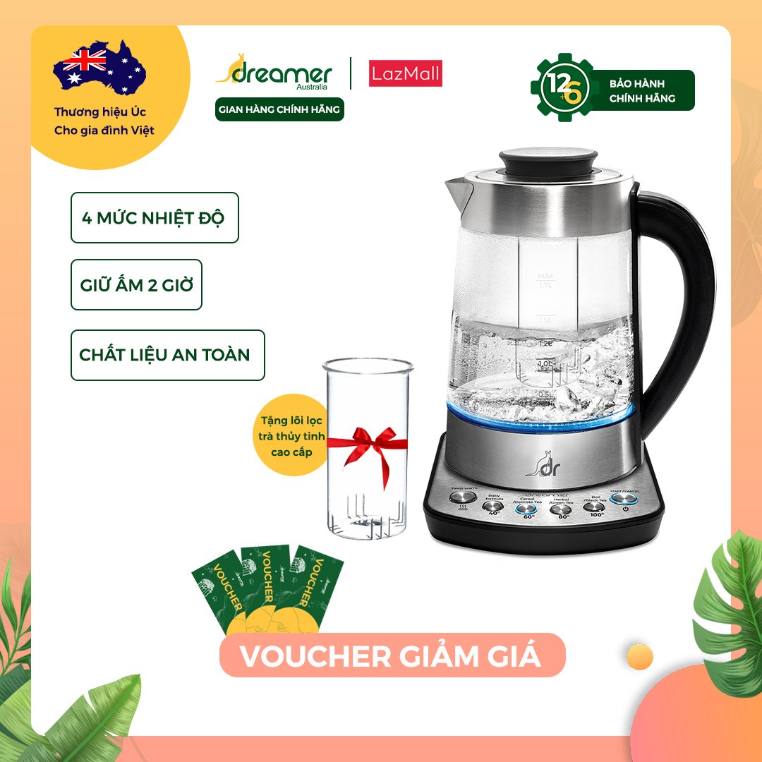 Bình đun nước siêu tốc Dreamer DK-S17