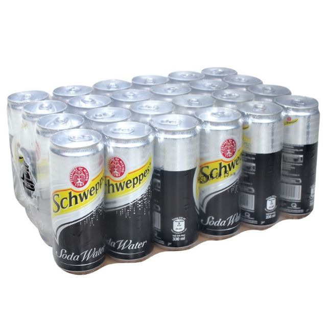 Nước Soda Schweppes 330ml 6 lon