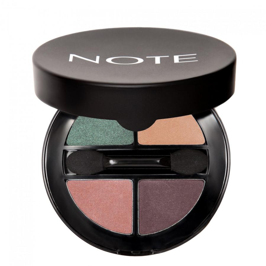 Phấn Mắt NOTE Luminous Silk Quattro Eyeshadow 1.5g x 4