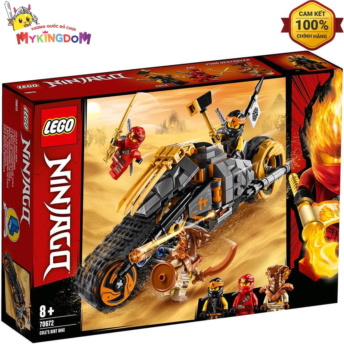 Lego Ninjago – Xe địa hình của Cole 70672