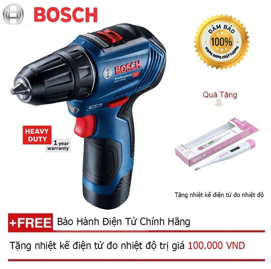 MÁY KHOAN BOSCH GSR 12V-30