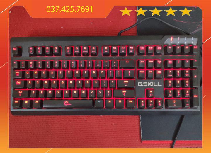 Bàn phím G.SKill Ripjaws KM570 MX Red/Brown/Blue Switch