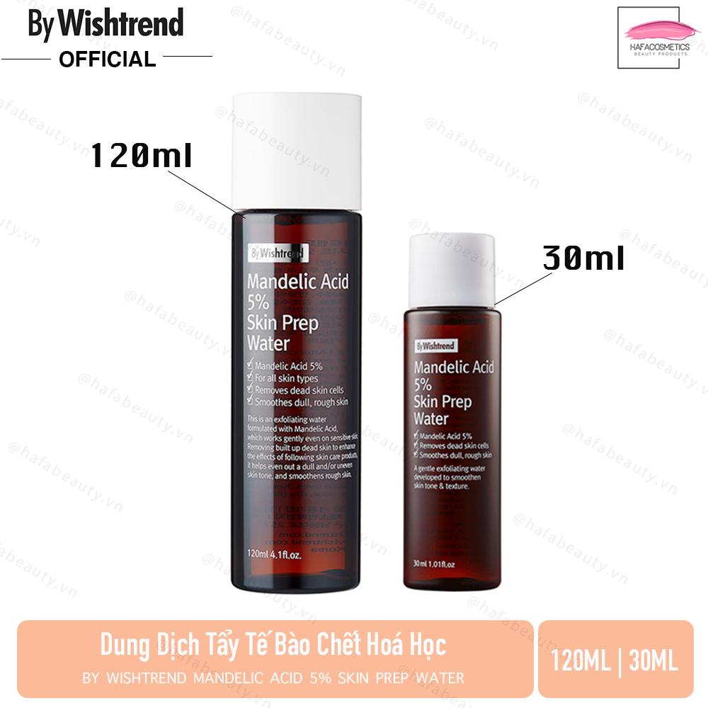 Dung Dịch Tẩy Tế Bào Chết B Wishtrend Mandelic Acid 5% Skin Prep Water 120ML