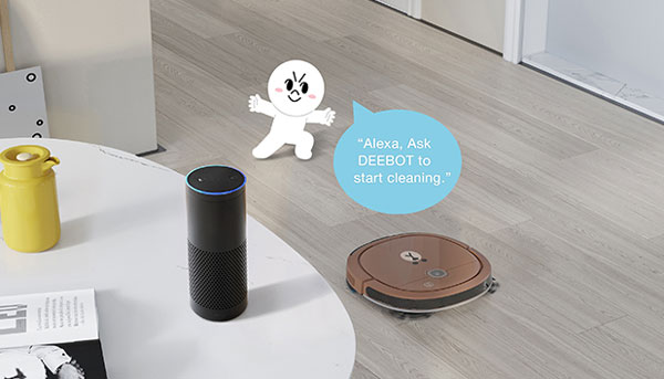 ROBOT HÚT BỤI ECOVACS DEEBOT U3 LINE FRIENDS
