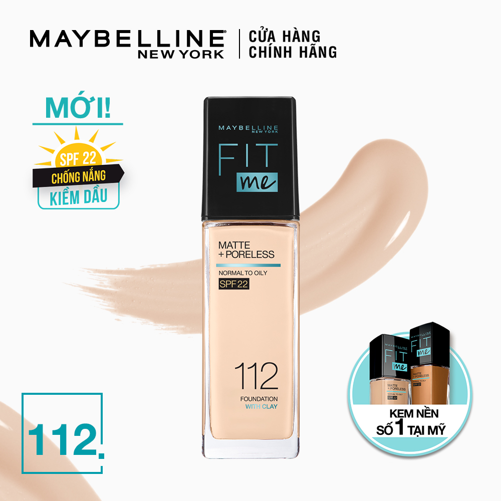 Kem Nền Maybelline Fit Me Foundation Matte - 30ml