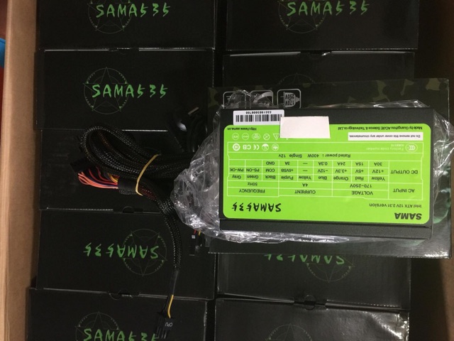 Nguồn máy tính SAMA 535 PPFC 400W