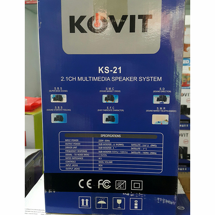 Loa vi tính có Bluetooth Kovit KS 21