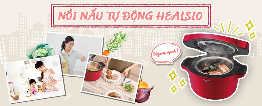 Nồi nấu tự động Sharp KN-H24VNA 2.4L