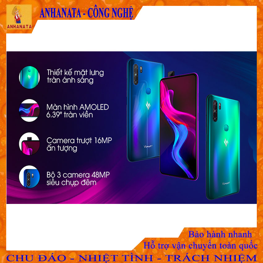 Điện thoại Vsmart Active 3 - 4GB RAM, 64GB