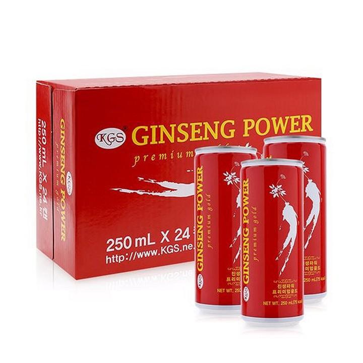 Nước uống tăng lực hồng sâm KGS