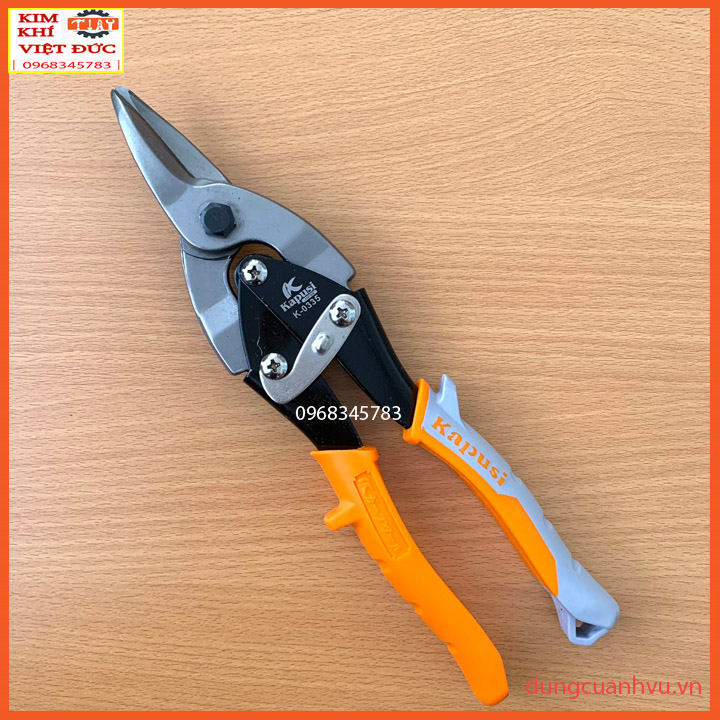 KÉO CẮT TÔN MỎ THẲNG KAPUSI K-0335