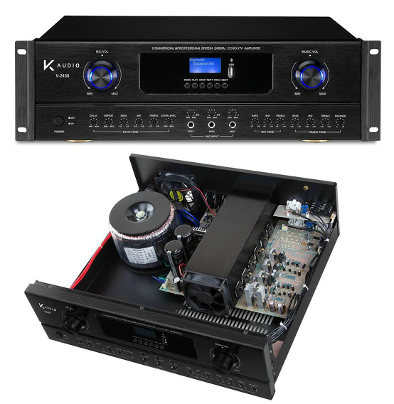 Amply liền vang cơ DJK-2000
