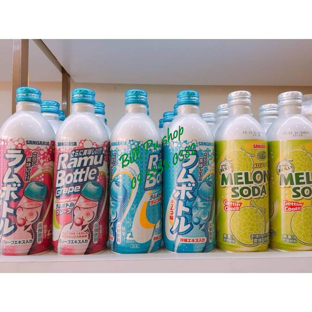 Nước Soda Sangaria vị Dưa Lưới