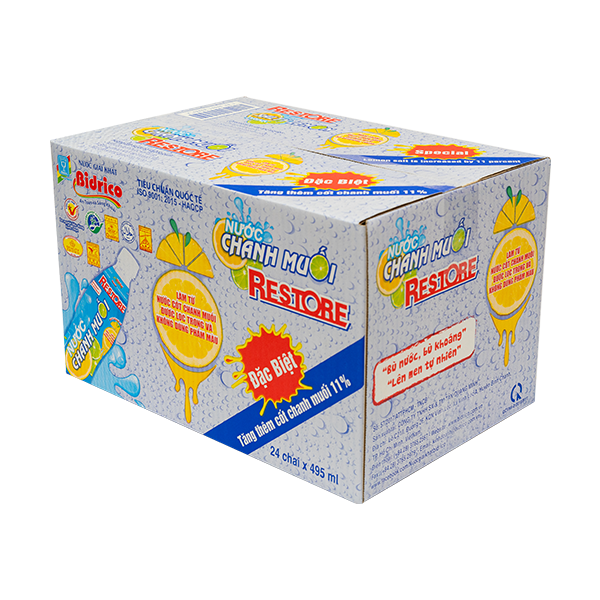 Nước Chanh Muối Restore Bidrico 495ml