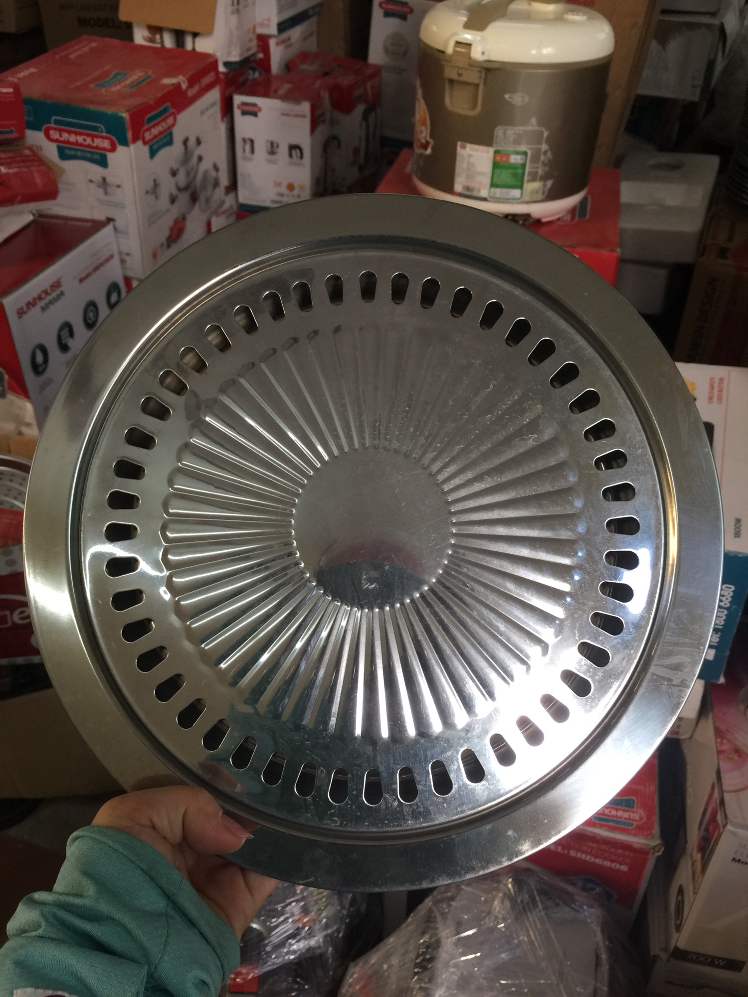 KHAY NƯỚNG INOX SUNHOUSE SHG30BG