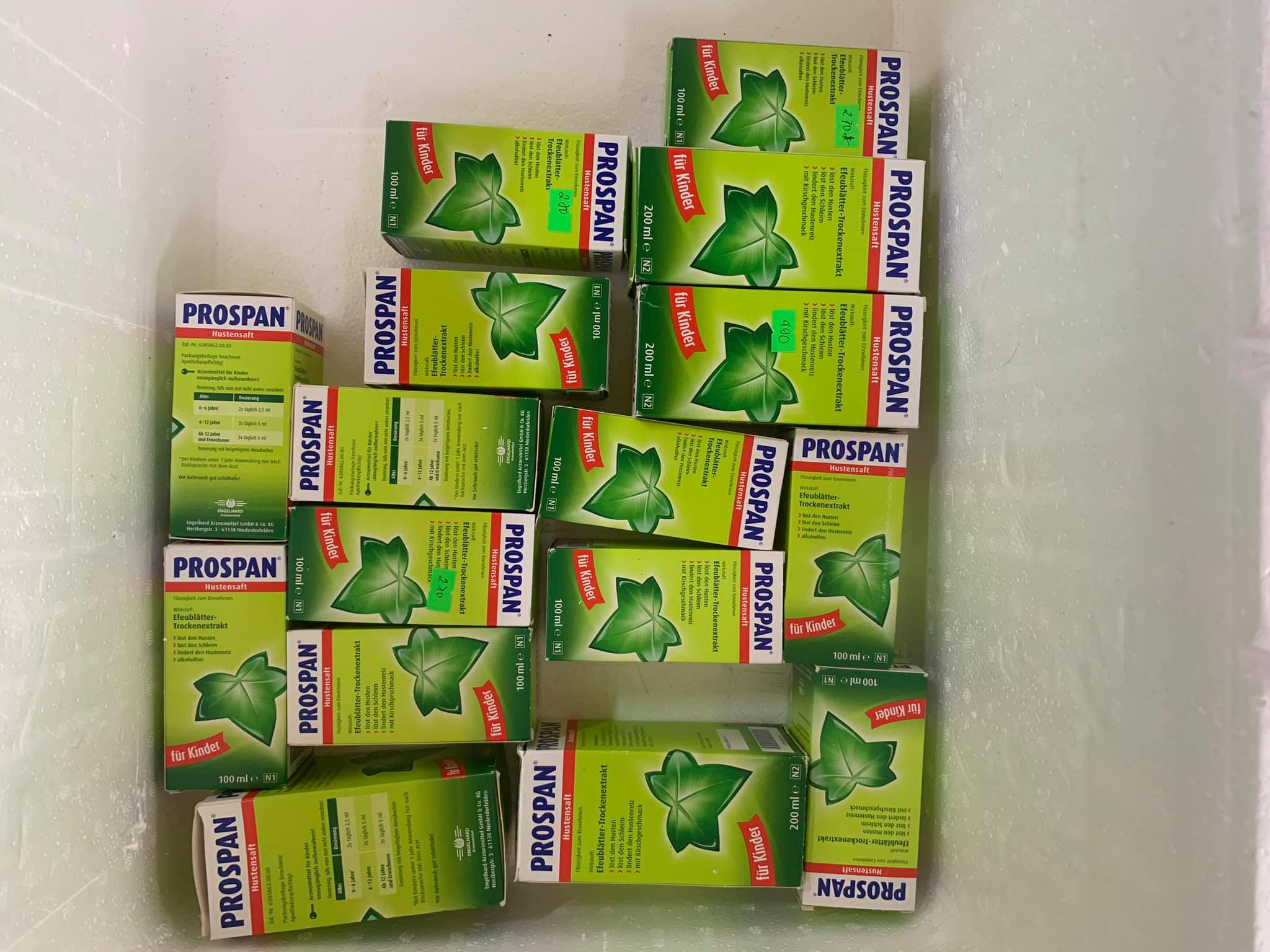 Siro ho tiêu đờm Prospan 200ml