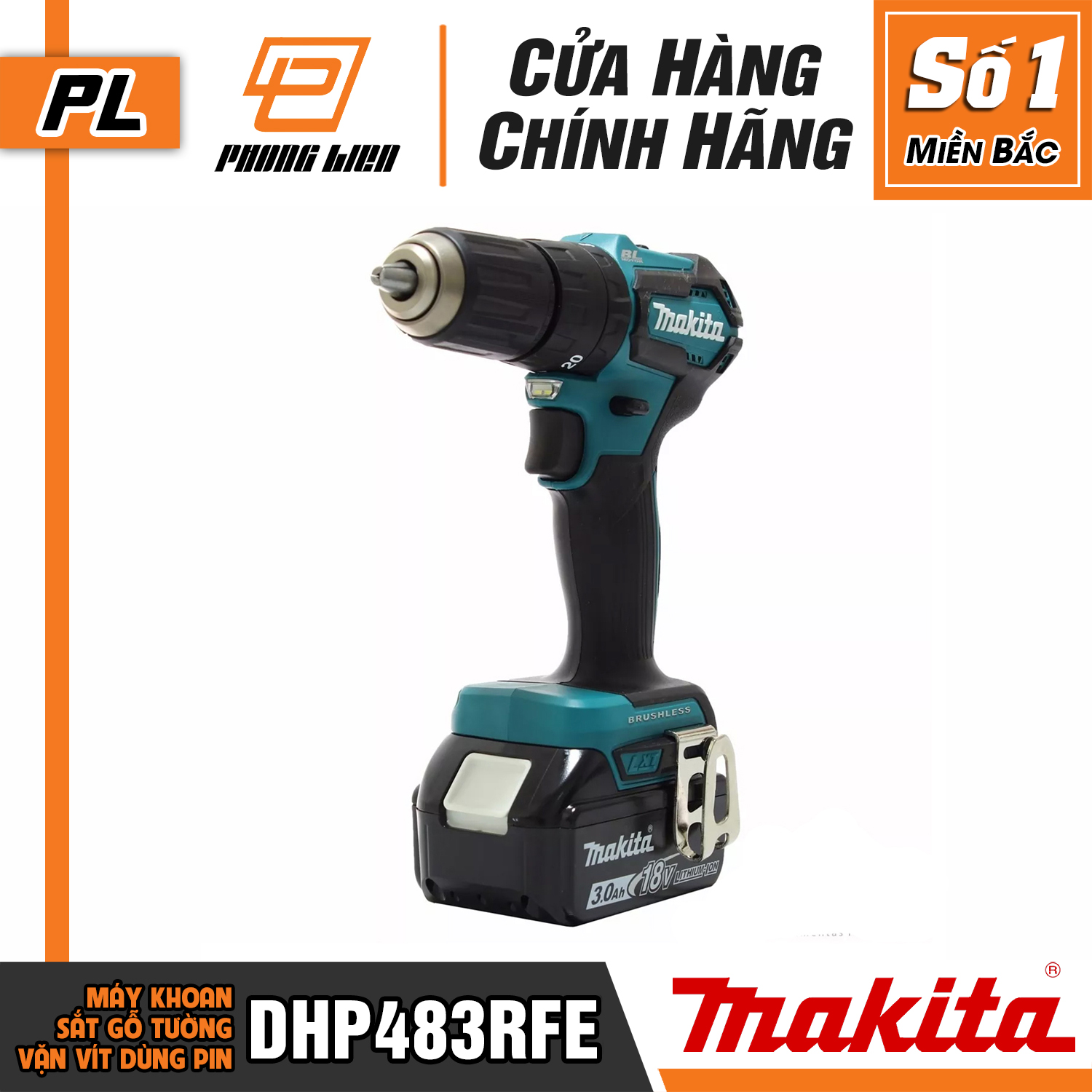 MÁY KHOAN MAKITA DHP483RFE
