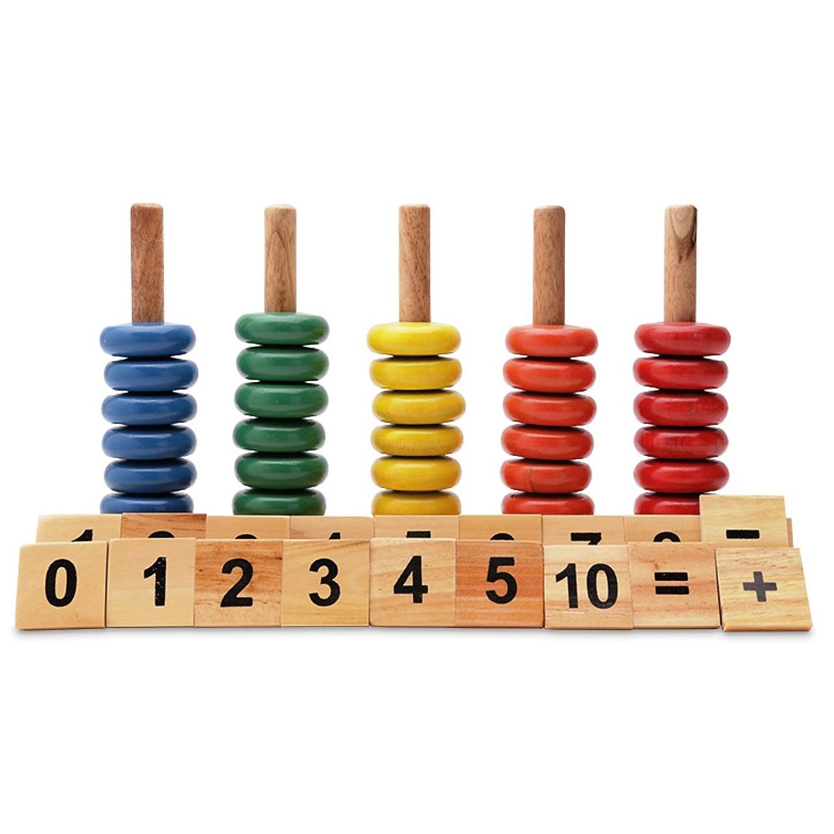 Bàn tính học đếm nhỏ Viettoys VT3P-0002