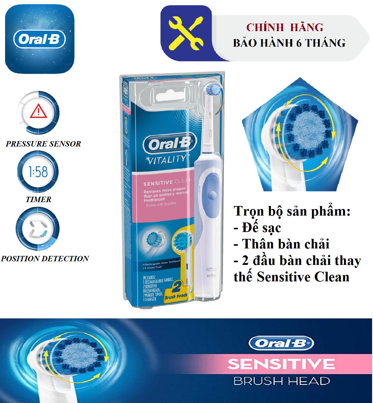 Bàn chải đánh răng Oral Sensitive Clean