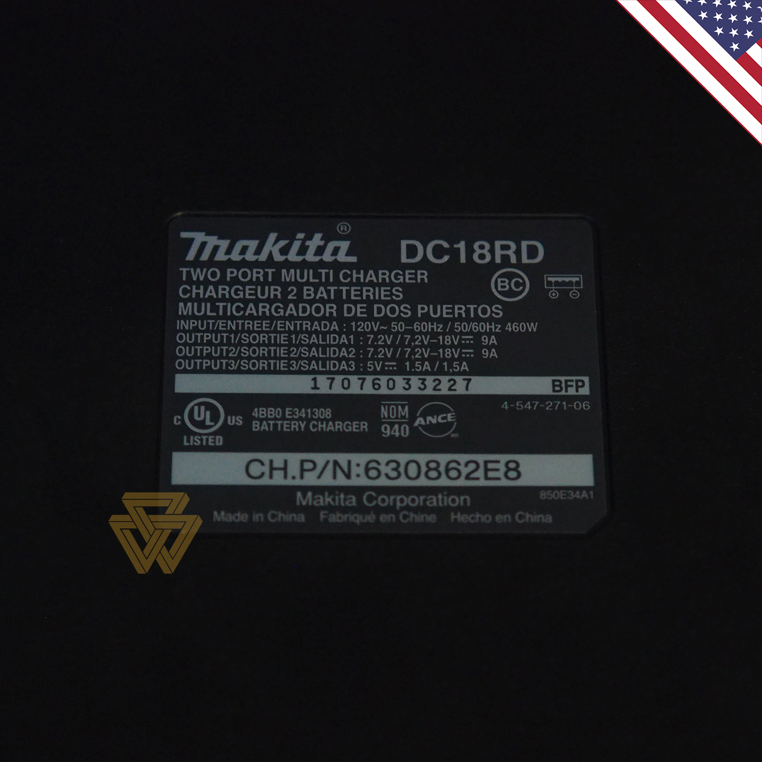 SẠC NHANH 2 CỔNG MAKITA DC18RD