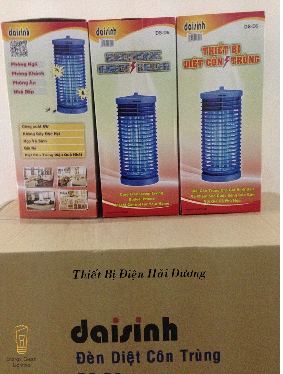 Đèn bắt muỗi DaiSinh DS-06 (Xanh)