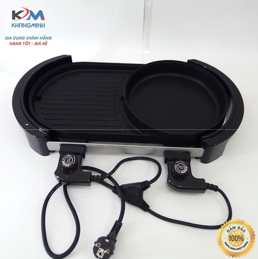 Bếp lẩu nướng Holtashi Pan SS46