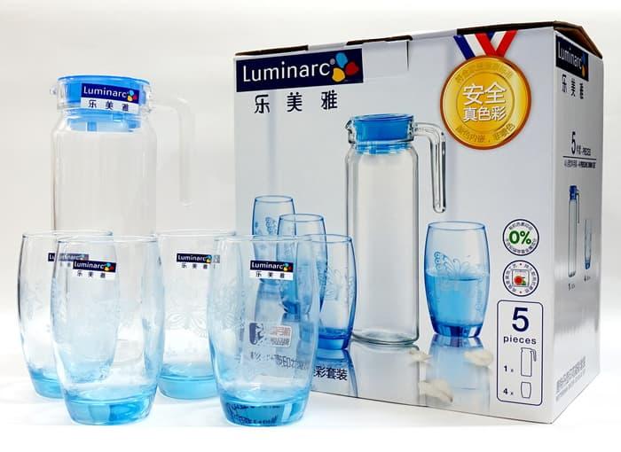 Bộ bình ly thủy tinh Luminarc Rotterdam L3045
